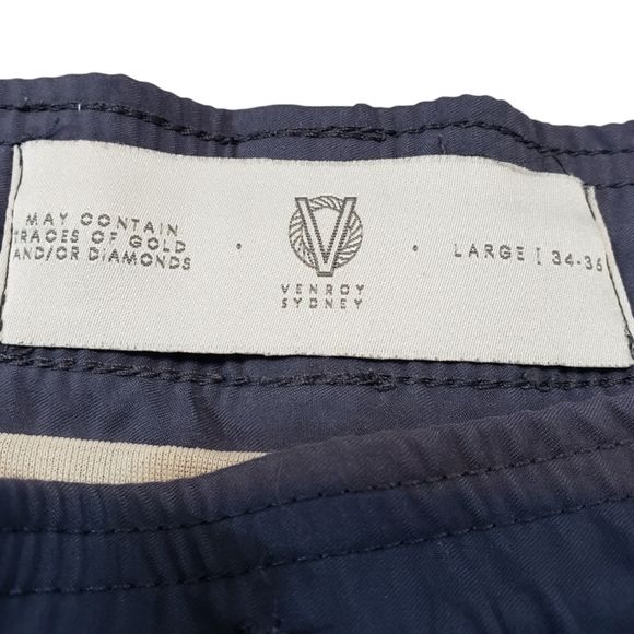 Venroy Sydney Shorts Size Large (34-36) Australia Swim Trunks Swimwear Diamonds - Picture 5 of 6